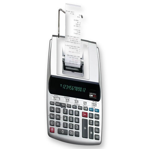 MP25DV-3 Printing Calculator side view