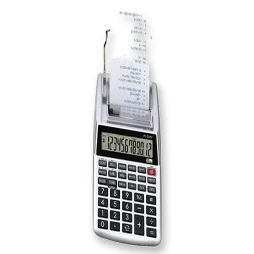 P1-DHV-3 Printing Calculator side view