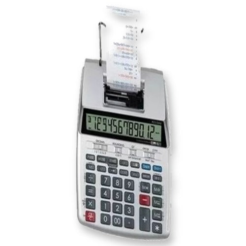 P23-DHV-3 Printing Calculator side view