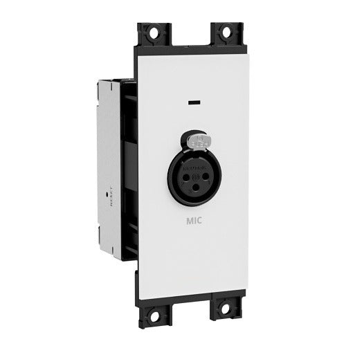 EA-COM-WP-MIC-WH XLR wall plate module