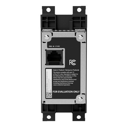 EA-COM-WP-SPL-BL rear with network port