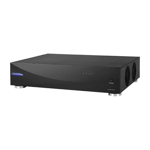 EA-DYN-8D-100 amplifier angled front view