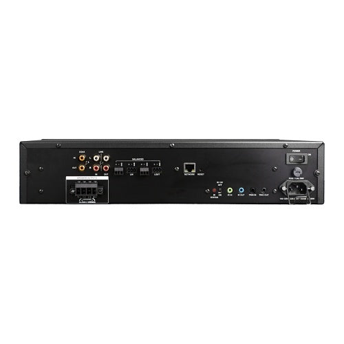 EA-HYB-AMP-2D-1200 rear panel connections