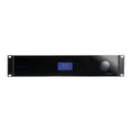 EA-HYB-AMP-2D-2400 amplifier front with rack ears
