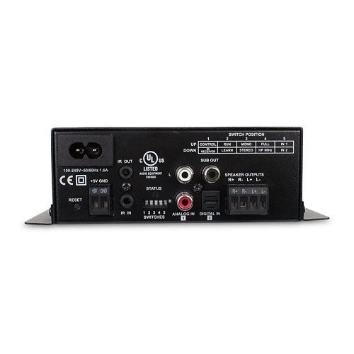 EA-MINI-2D-35 rear panel connections