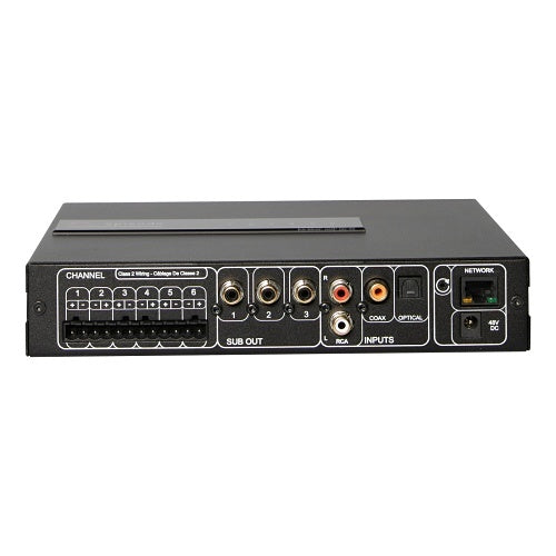 EA-MOIP-AMP-6D-50 rear panel