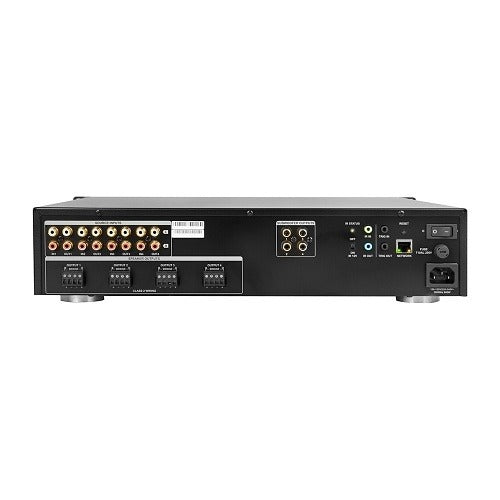 EA-RSP-8D-100 DSP amplifier rear panel connections