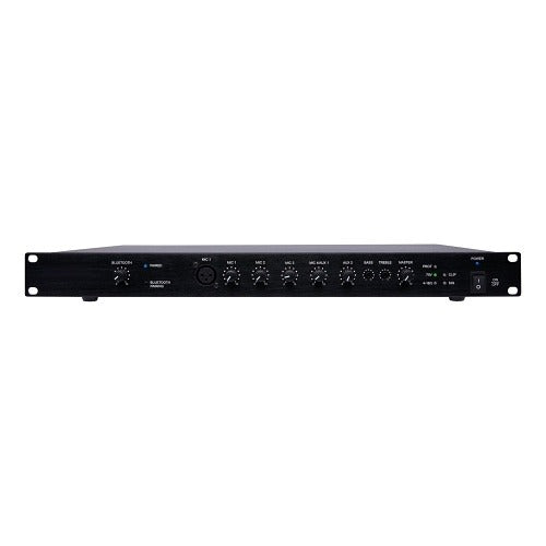 ECA-70MIXAMP-1-240D front panel controls