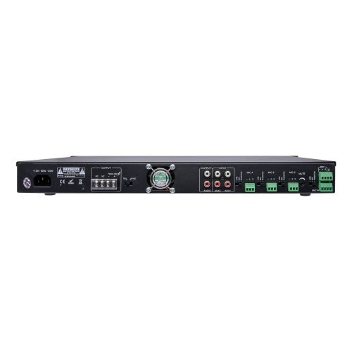 ECA-70MIXAMP-1-60D rear panel