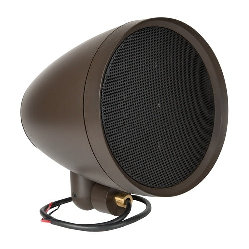 ES-LS-SAT-8-BRN landscape speaker angled view