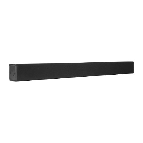 ES-PWR-SNDBR-180-BLK soundbar angled view