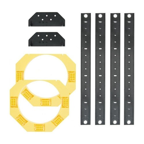 ESS-BRKT-IC-4 brackets with mounting rails
