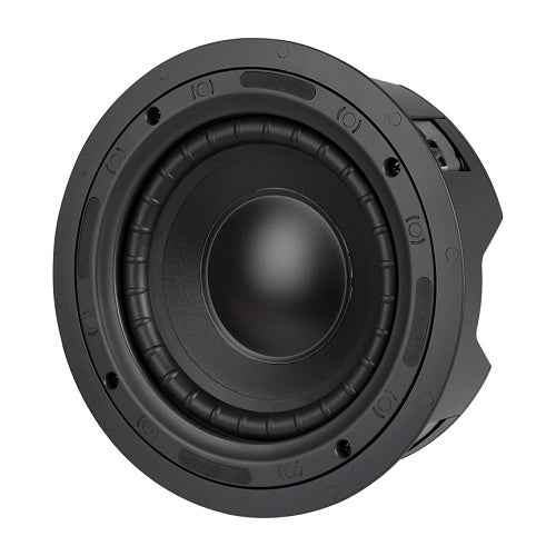 ESS-SUB-SNGL-8 subwoofer angled view