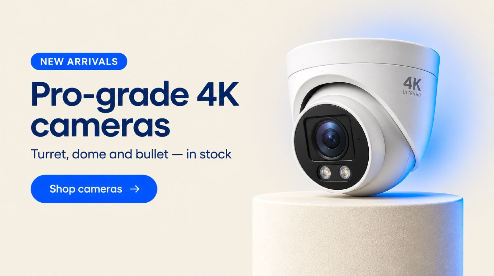 New arrivals: pro-grade 4K cameras